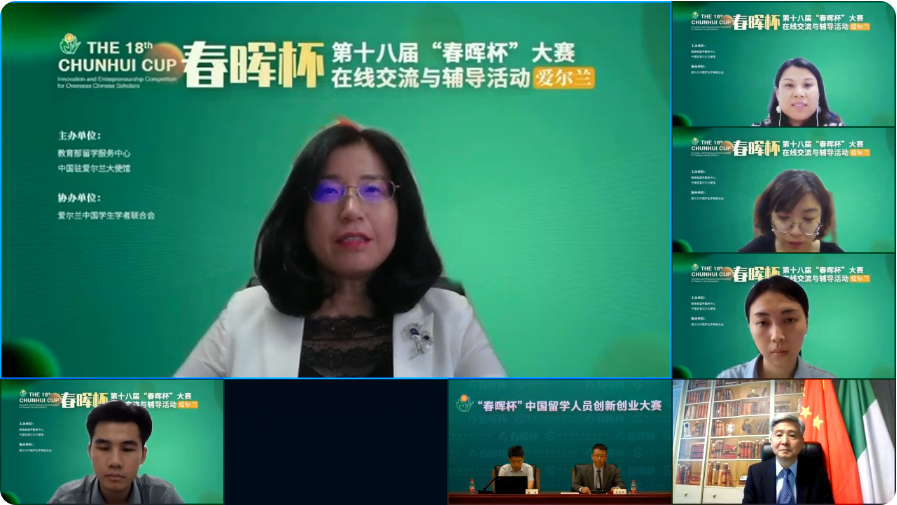 第十八屆“春暉杯”大賽在線交流與輔導(dǎo)活動(dòng)愛爾蘭站（二）